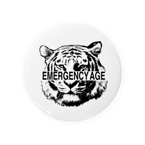 EMERGENCY AGE 缶バッジ
