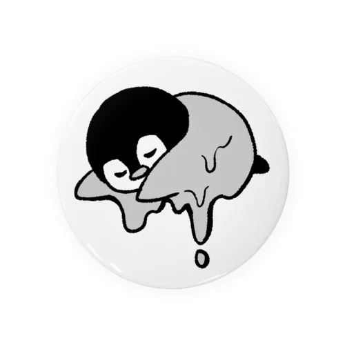 とろけるペンギン Tin Badge