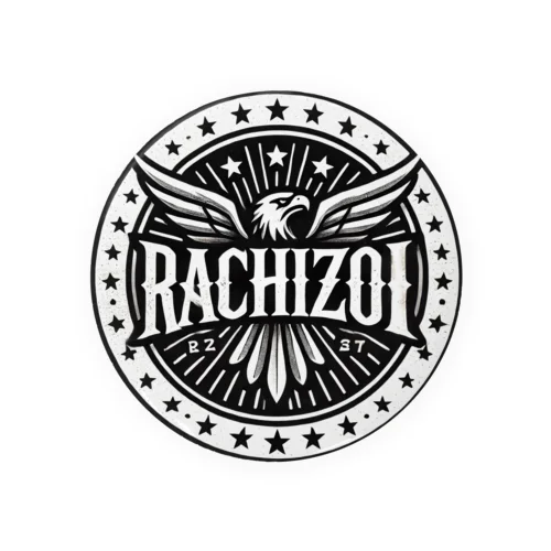 RACHIZOI 鷹狩り Tin Badge