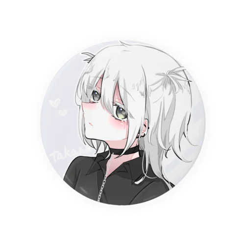 たかな♀ 通常ver. Tin Badge