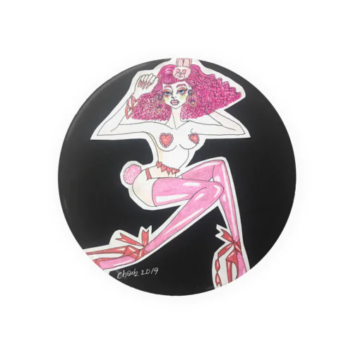 bunnygirl2019 Tin Badge