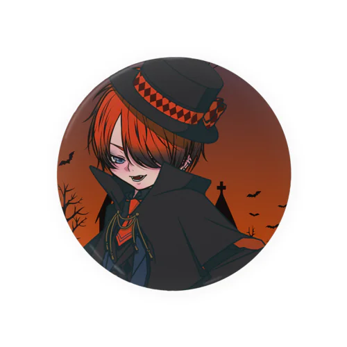 煙羅カラスハロウィン缶バッチ(ドール) 弐ノ巻 Tin Badge