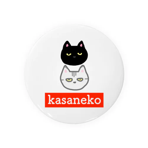 かさねこ Tin Badge