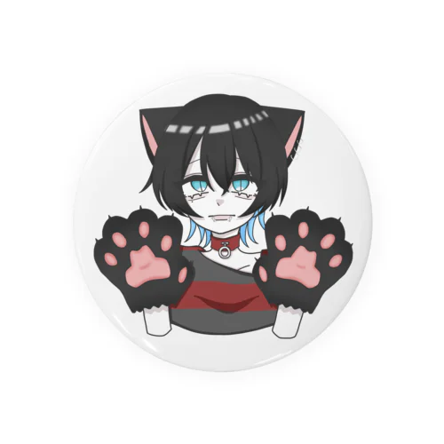 黒猫ちゃん Tin Badge