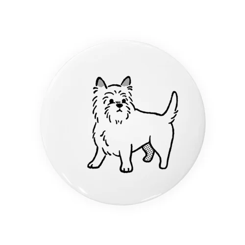 ケアーン•テリア -Cairn Terrier- Tin Badge