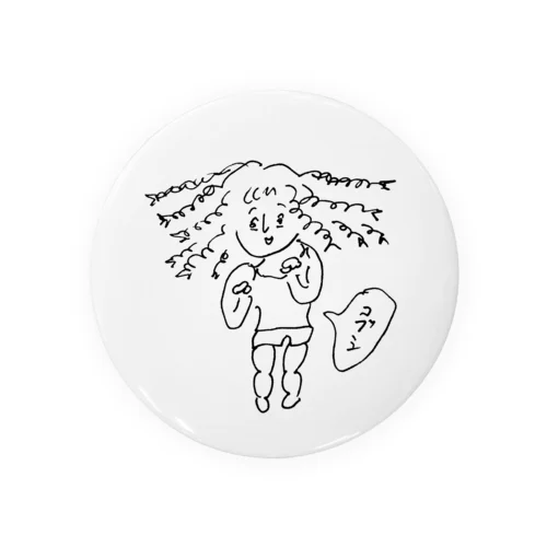 「コブシのしゃかちゃん」グッズ Tin Badge