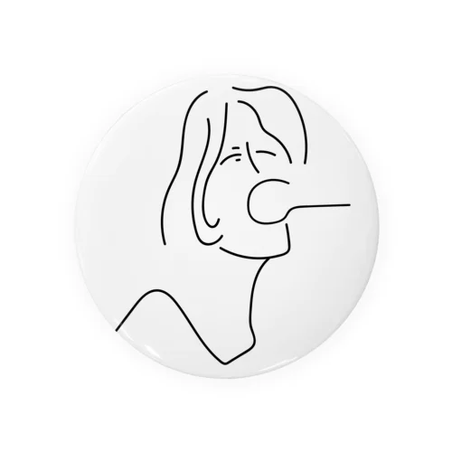ぐにゃんじの始まり Tin Badge