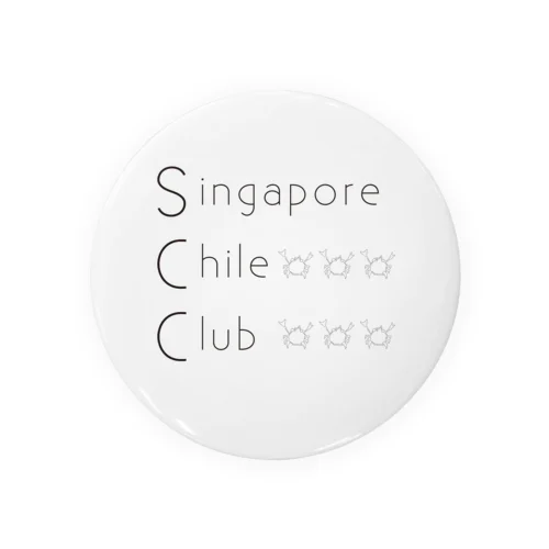 シンガポールチリクラブのグッズ Tin Badge