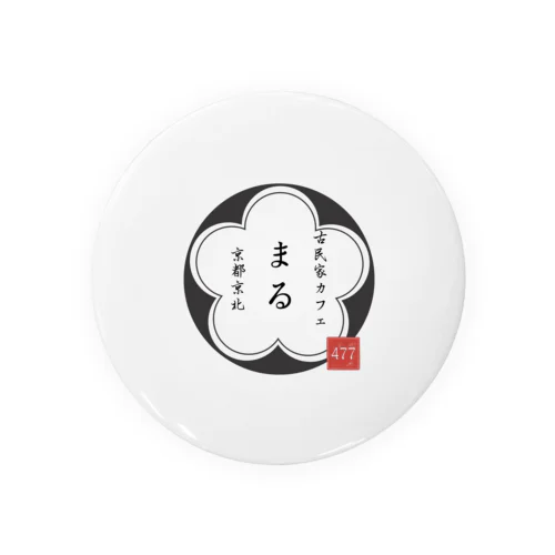 ◯477 のロゴマークデザイン Tin Badge