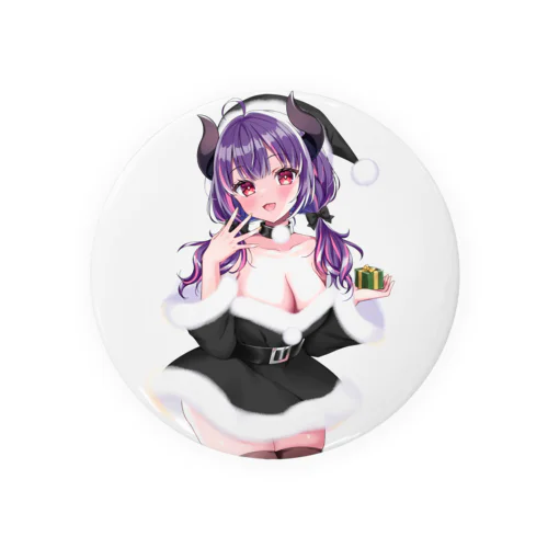 みみしまBLACKサンタ Tin Badge