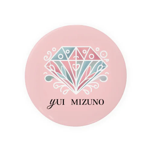水野ゆいオリジナルロゴ Tin Badge
