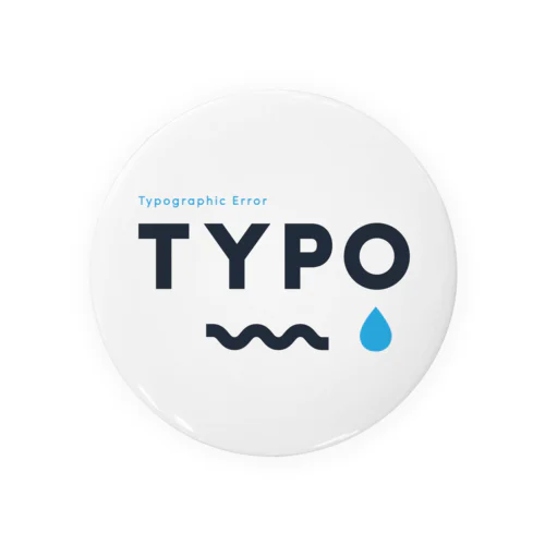 TYPO Tin Badge