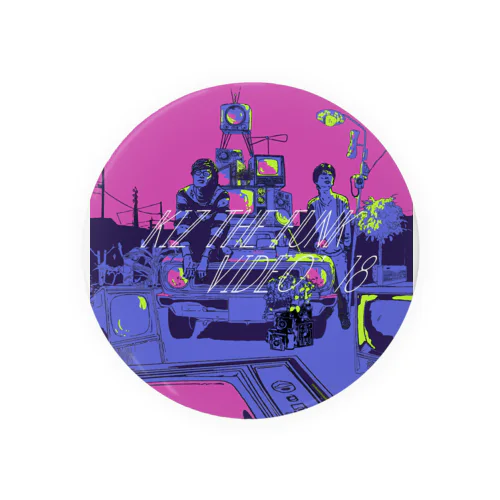 [キズコラボ]KIZ THE FUNK VIDEO'18 Tin Badge