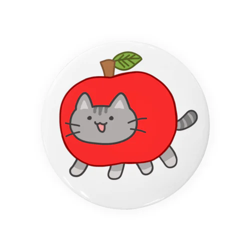 あっぷるにゃんこ Tin Badge