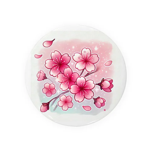 春の訪れと煌桜 Tin Badge