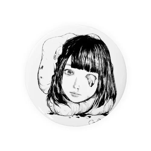 生首少女シリーズ、まうまう Tin Badge