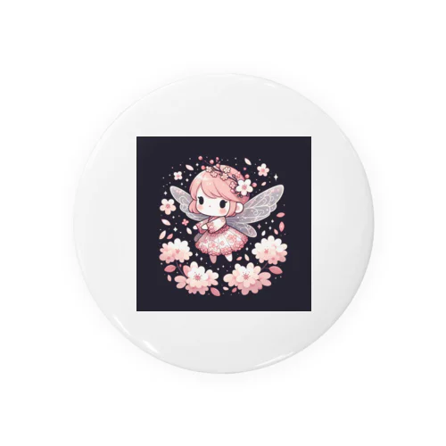 妖精　黒 Tin Badge