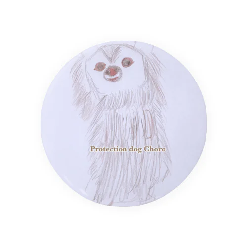 Protection dog Choroグッズ Tin Badge
