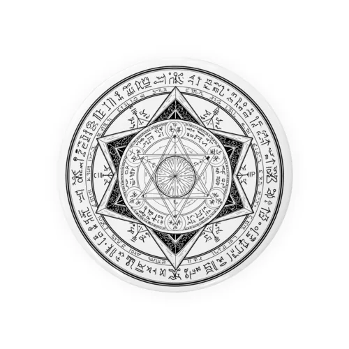 アミュレット・ステッカー【開運、幸運、魔除け】Sacred Spot Sticker Tin Badge