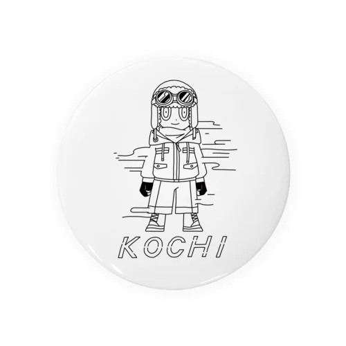 東風（KOCHI） Tin Badge
