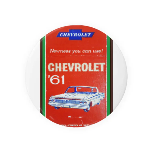 CHEVROLET '61 Tin Badge