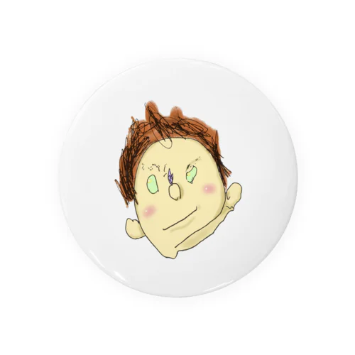 まるのすけ Tin Badge