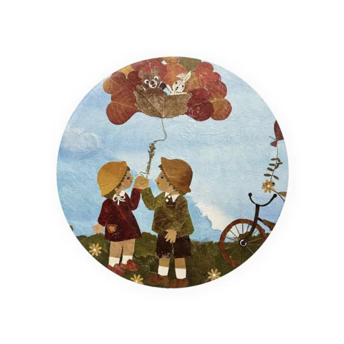 風船のファンタジー Tin Badge