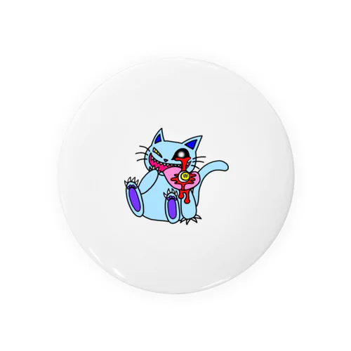 ゾンビ猫 Tin Badge