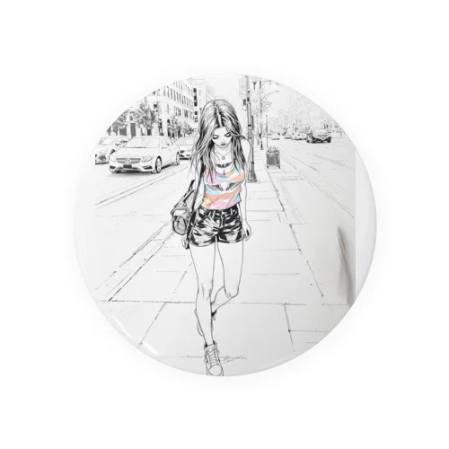 隠れた宝石を探す人 Tin Badge