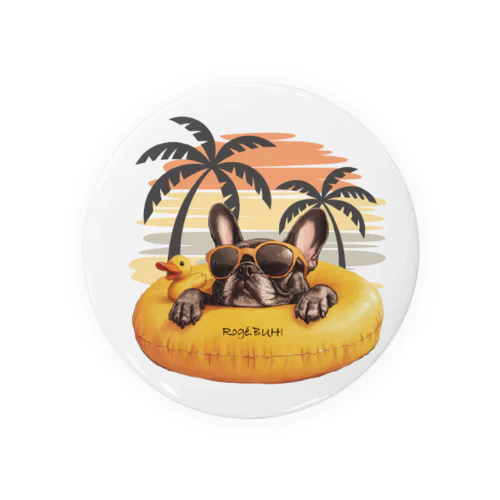 BEACH × BUHI Tin Badge