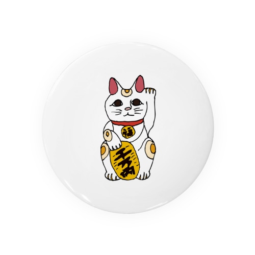 招き猫chan Tin Badge