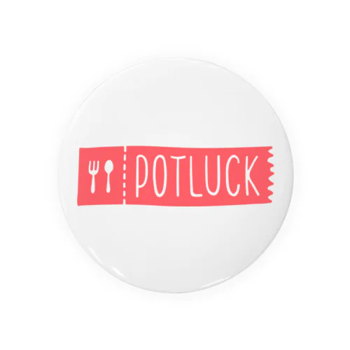 POTLUCK公式ロゴグッズ Tin Badge