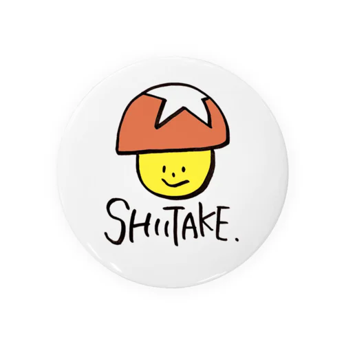 SHIITAKE 缶バッジ