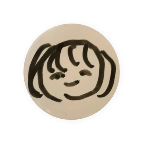 わたちゃん印 Tin Badge