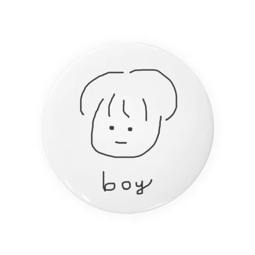 ゆるり boy 缶バッジ