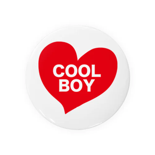 COOLなBOY Tin Badge