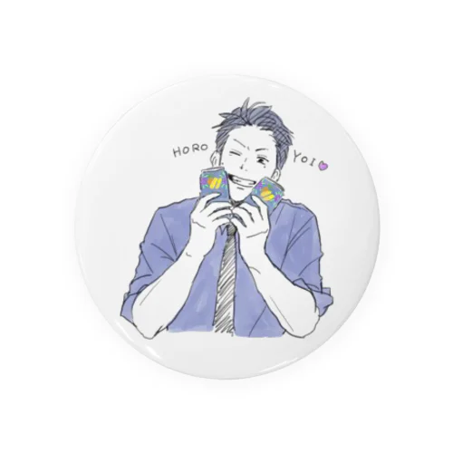 Horoyoi Tin Badge