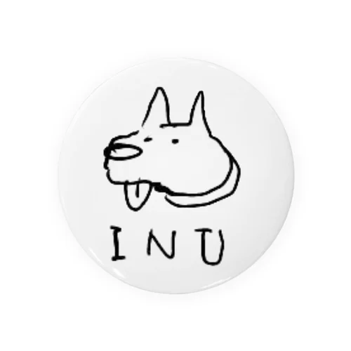INU 缶バッジ