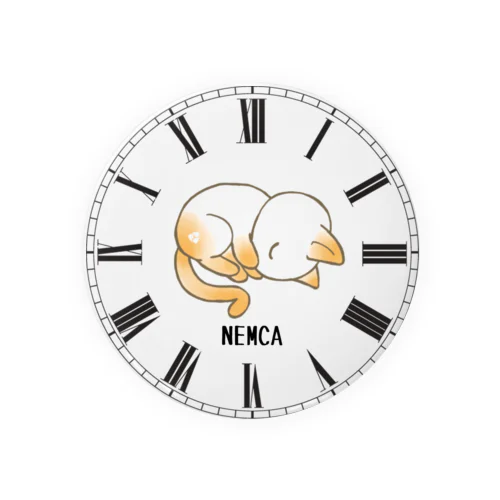 目覚めを待つ猫 NEMCA Tin Badge