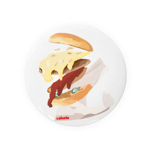 calorie Tin Badge