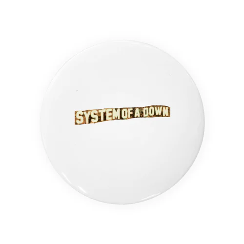 system of a down ハリウッドtシャツ Tin Badge