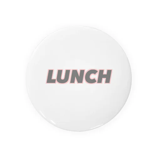 LUNCH T Tin Badge