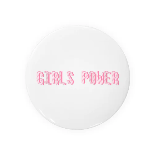 GIRLS POWER 캔뱃지