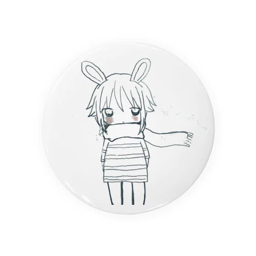 うさみみ ゆめかわいい Tin Badge