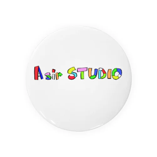 Asir STUDIO 缶バッジ