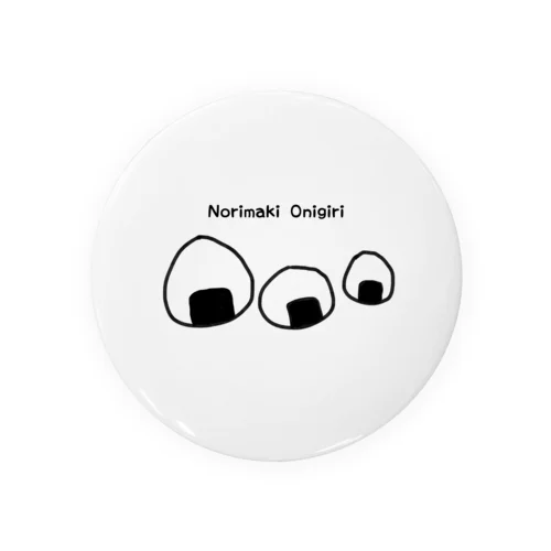 Norimaki Onigiri Tin Badge