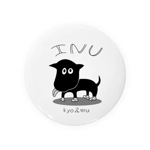 kyo&mu INU Tin Badge