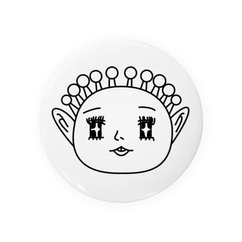 うちゅうじんくん Tin Badge