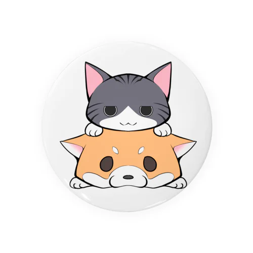 しばねこ Tin Badge