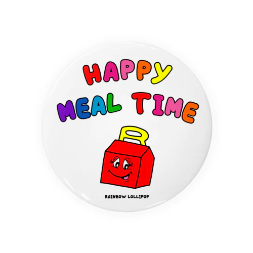 HAPPY MEAL TIME Tin Badge